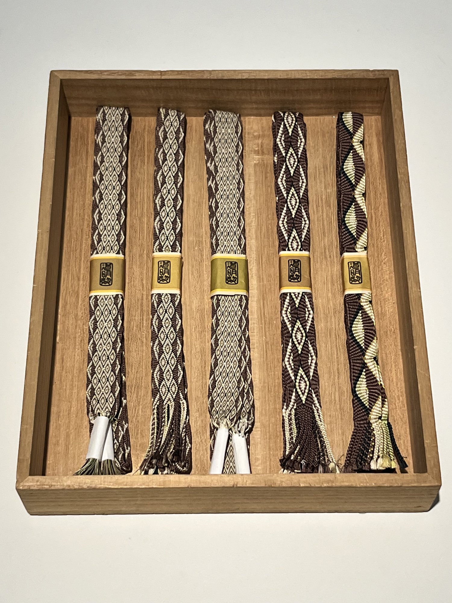 Kumihimo braiding exhibition - Japan House - 23 February - 11 June